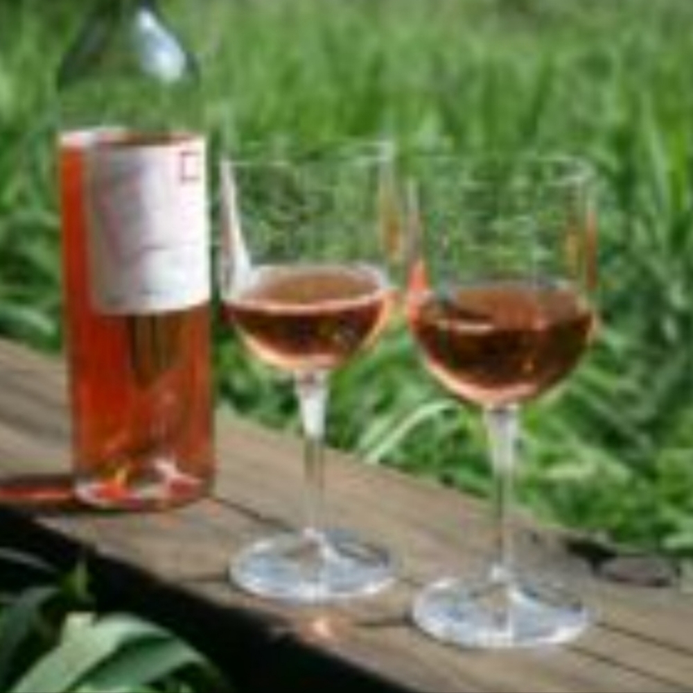 *NWOT Cheers Set of 2 Premium Portable/Collapsible Outdoor Wine Glasses